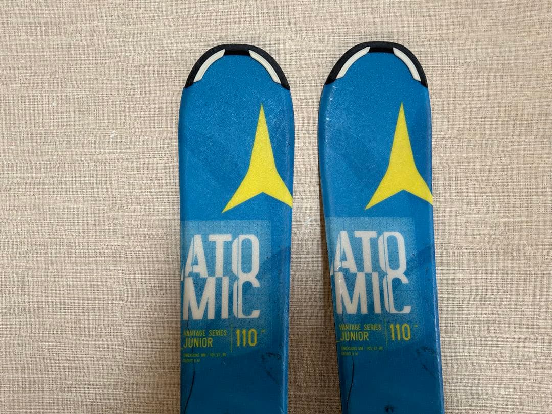 子供用スキー110cm、ビンディング（簡単調整可）、ブーツの3店セット