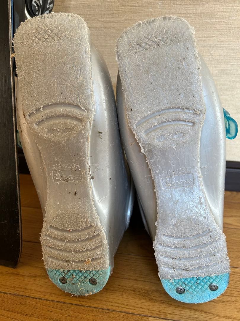 子供用スキー110cm、ビンディング（簡単調整可）、ブーツの3店セット