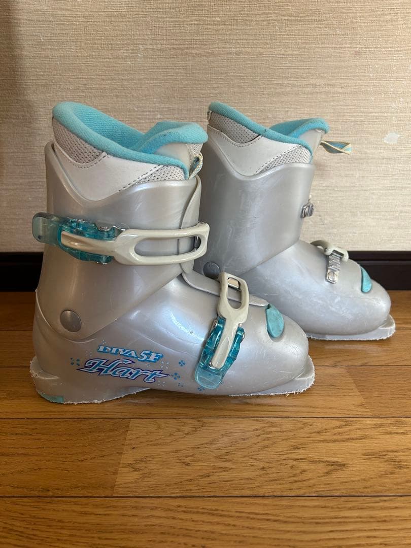 子供用スキー110cm、ビンディング（簡単調整可）、ブーツの3店セット