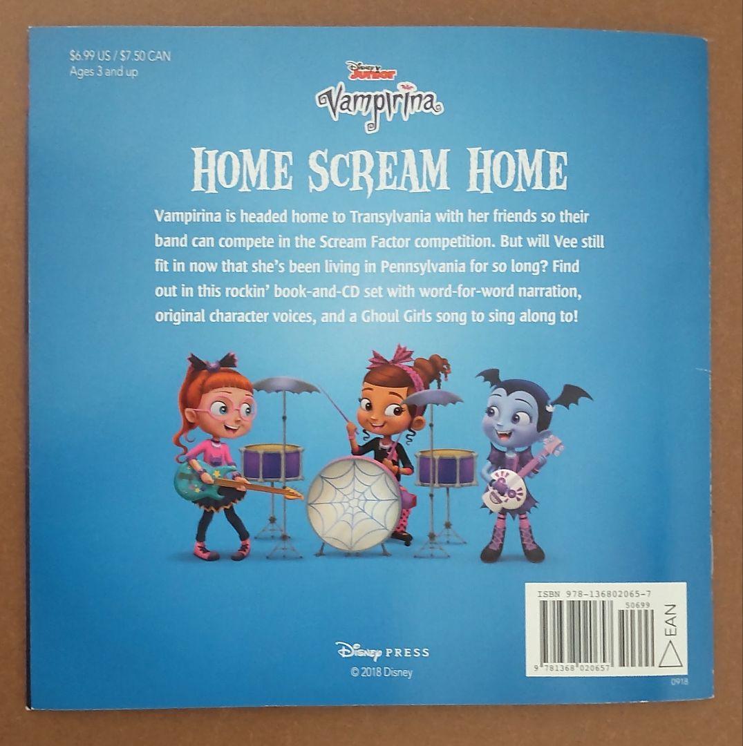 ◎Disney Read-Along CD付き英語絵本「Vampirina」②