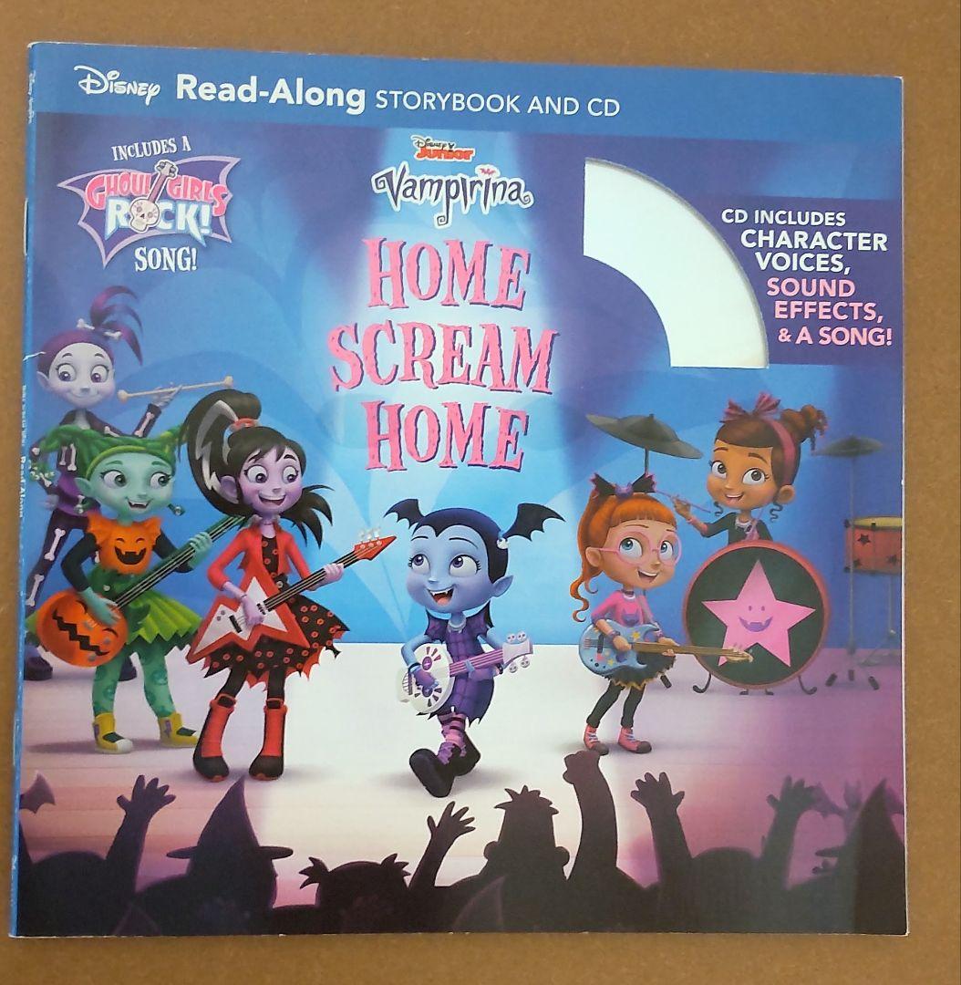 ◎Disney Read-Along CD付き英語絵本「Vampirina」②