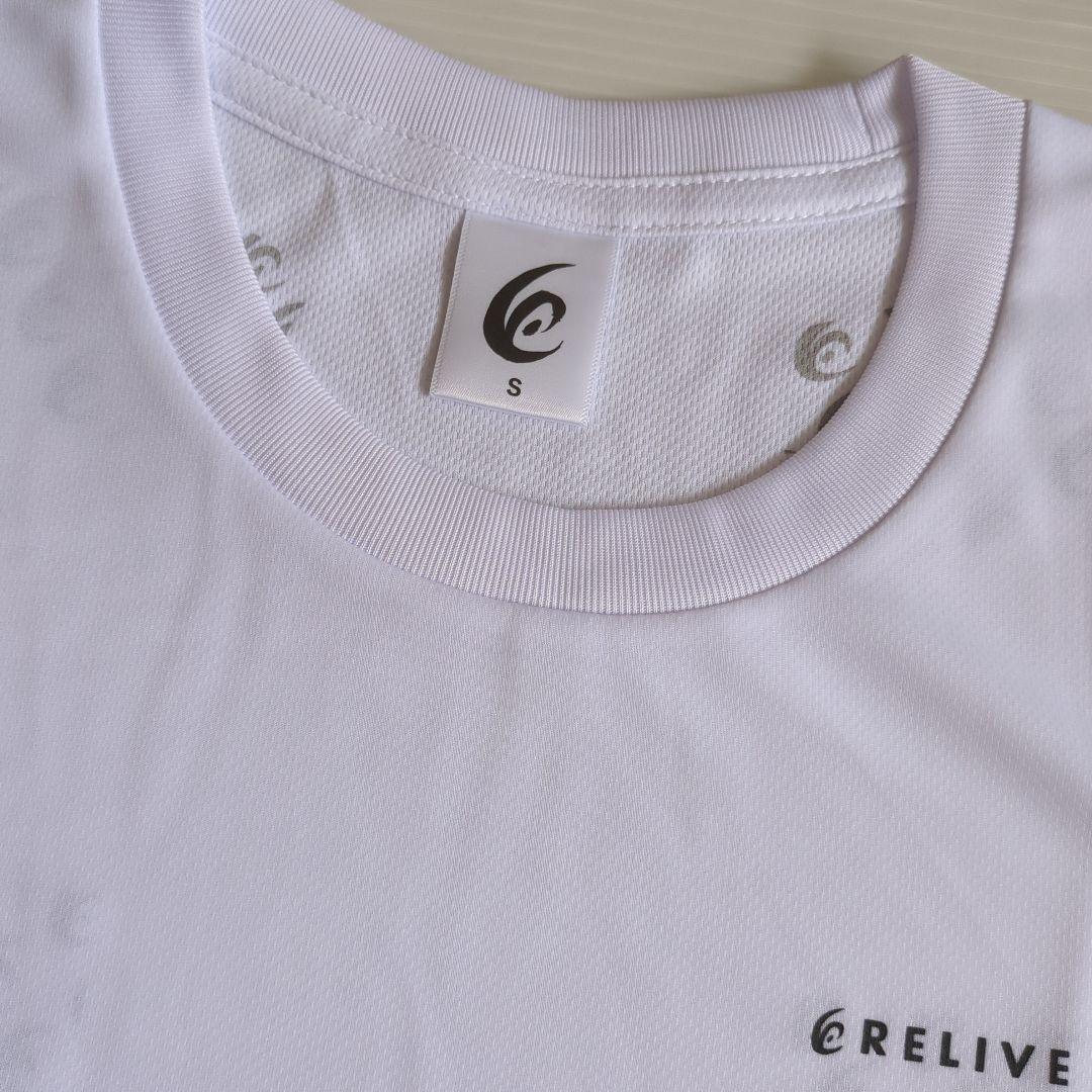 リライブシャツα 丸首Tシャツ　白　Sサイズ