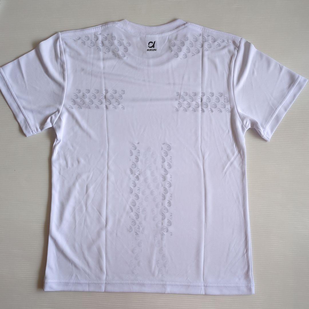 リライブシャツα 丸首Tシャツ　白　Sサイズ