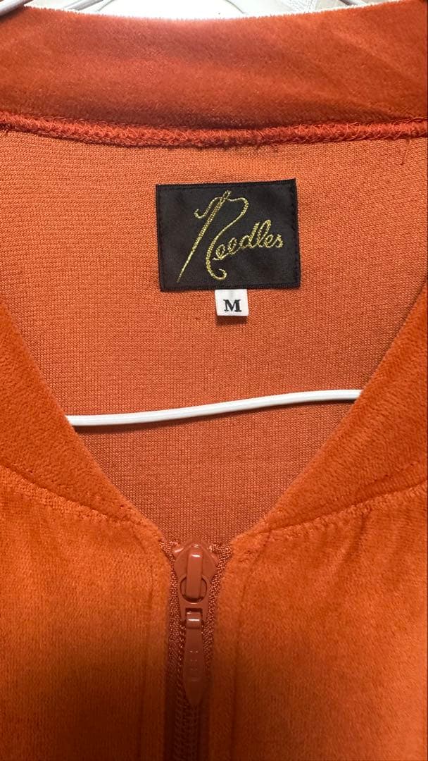 Needles オレンジ ジップアップジャケット M