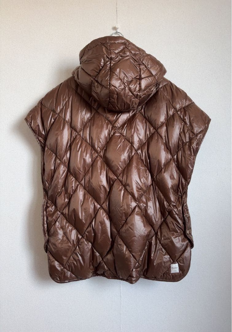 マックスマーラ　Max Mara albi キルティングケープ　ポンチョ　S