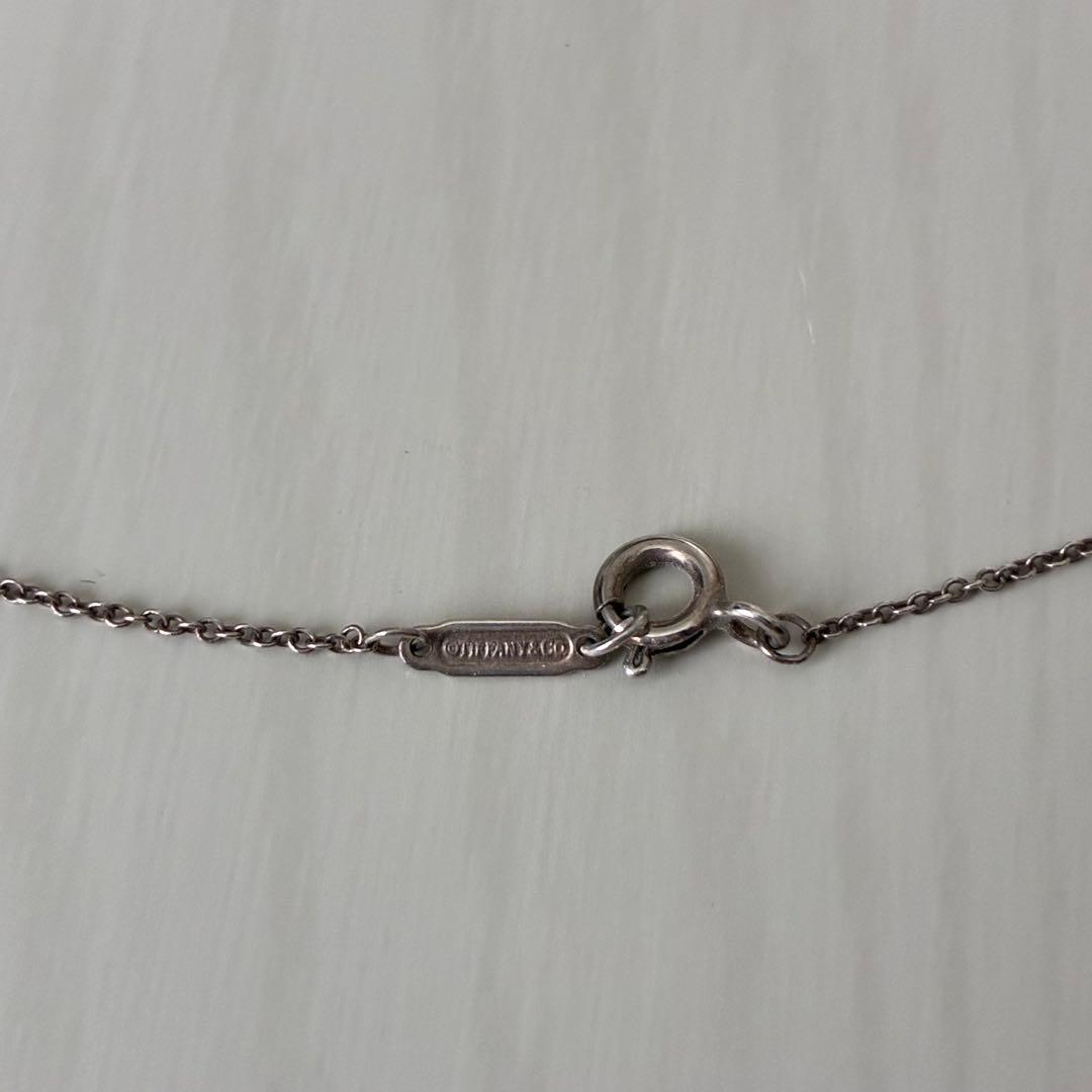 Tiffany & Co. ブルーダブルハート ネックレス