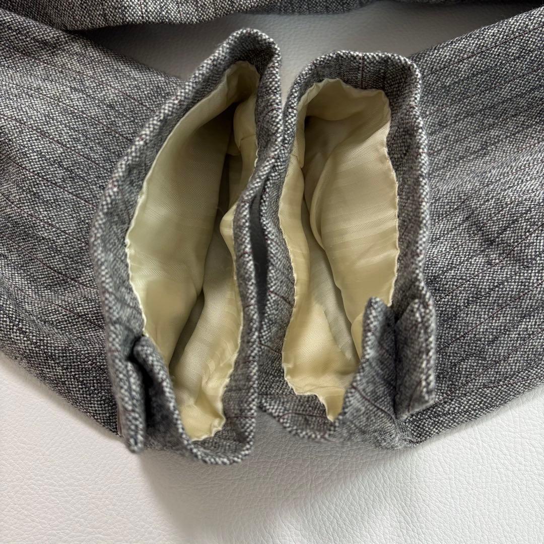 美品 バーバリー スーツ スリーピース セットアップ Sサイズ ストライプ