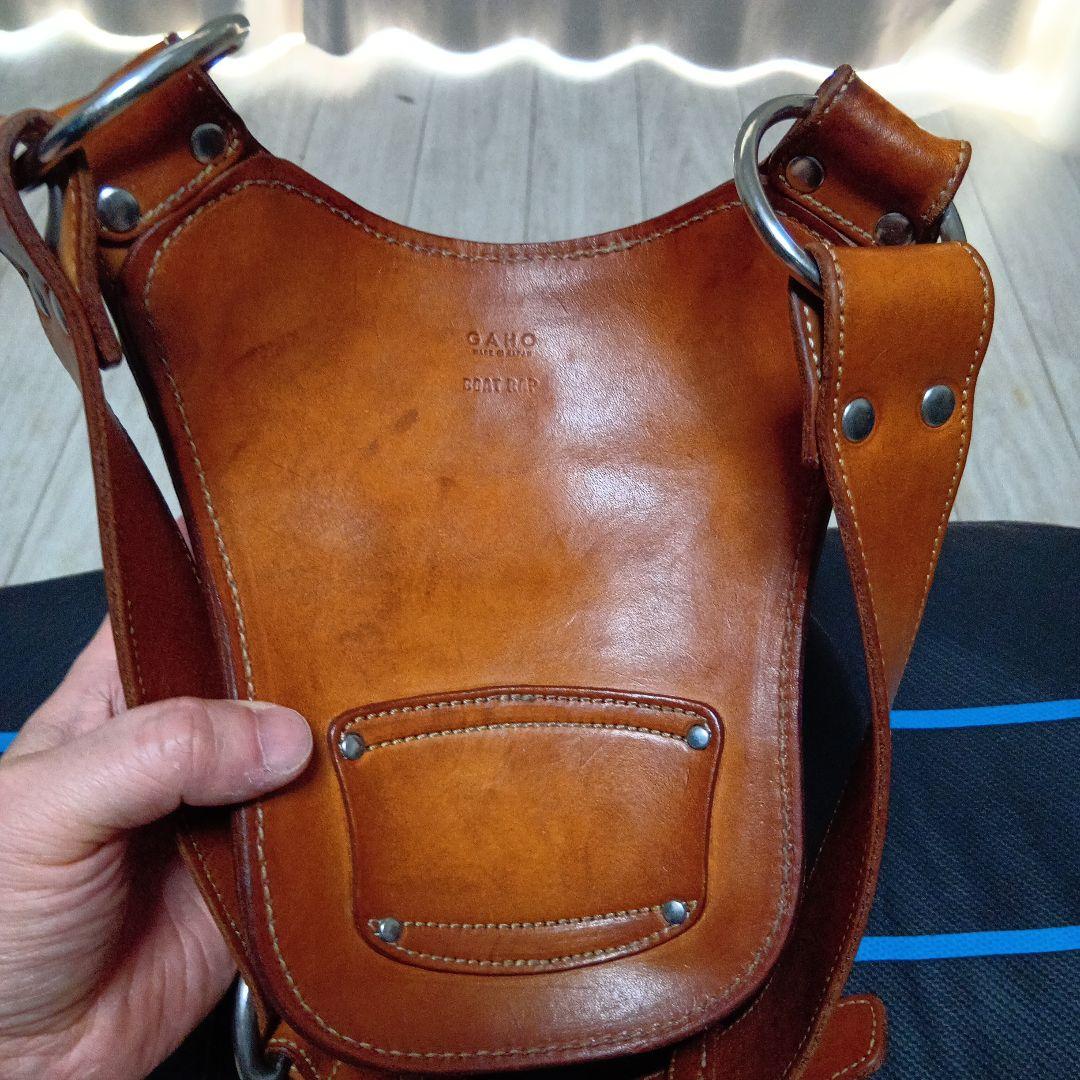 GAHO BOAT RAP レザーポーチ