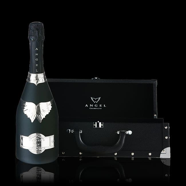 【未開栓】ANGEL シャンパン ブリュット 750ml 専用ケース付