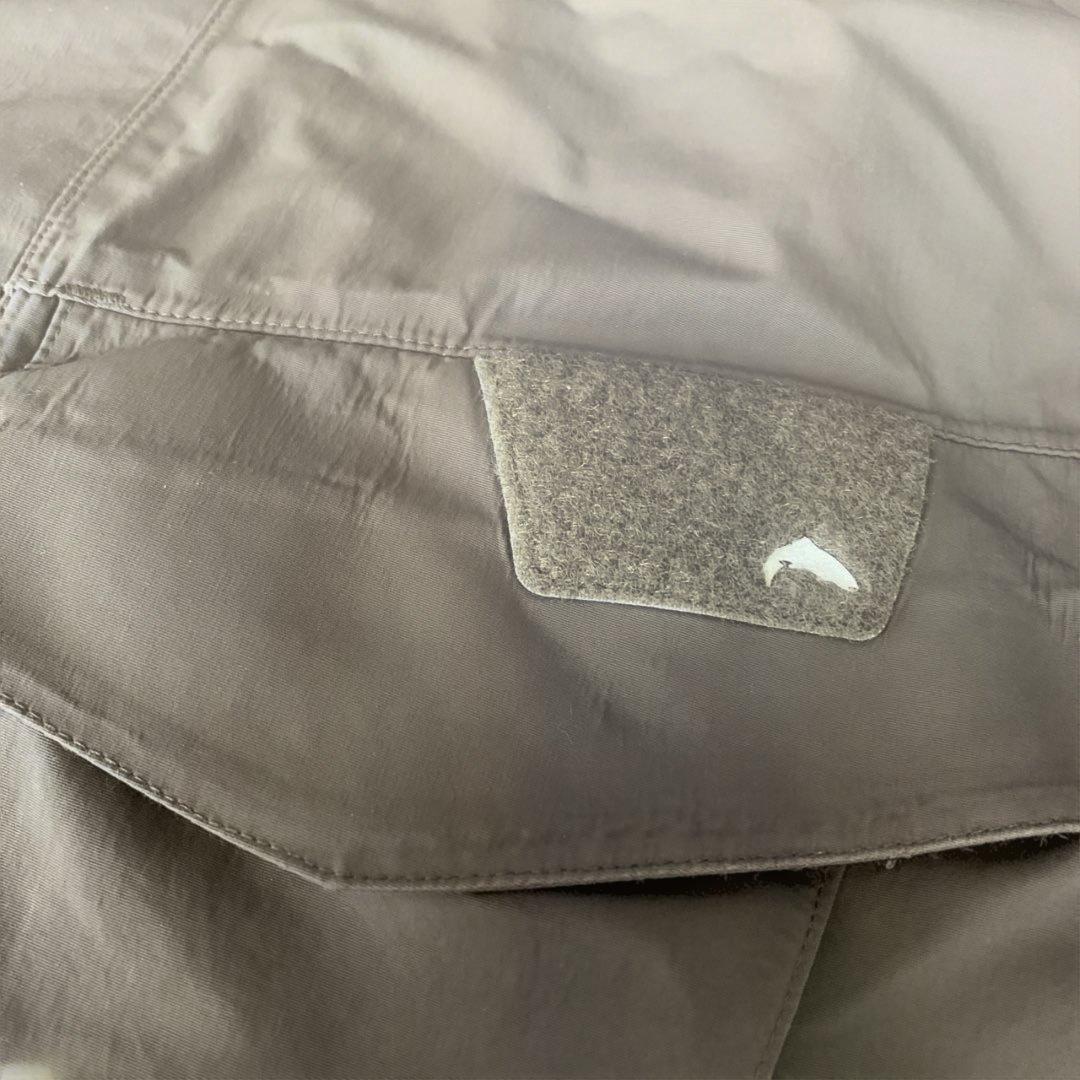 SIMMSシムス　カーキ色ＸＬ　ブルゾン　フィッシングジャケットウェア