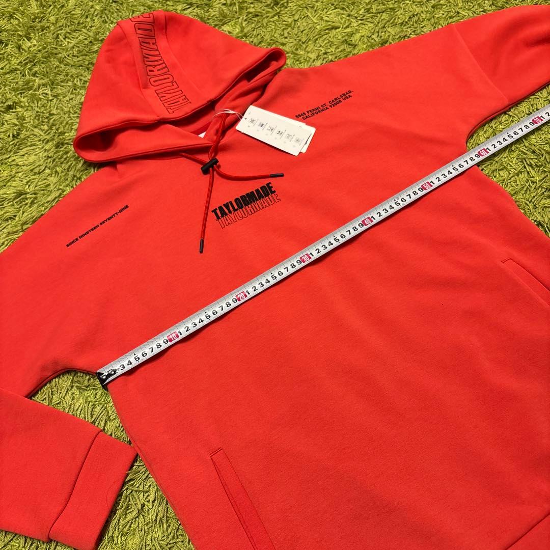 【TaylorMade】新品✨XOサイズ　メンズ　ロゴフード付きトレーナー　秋冬