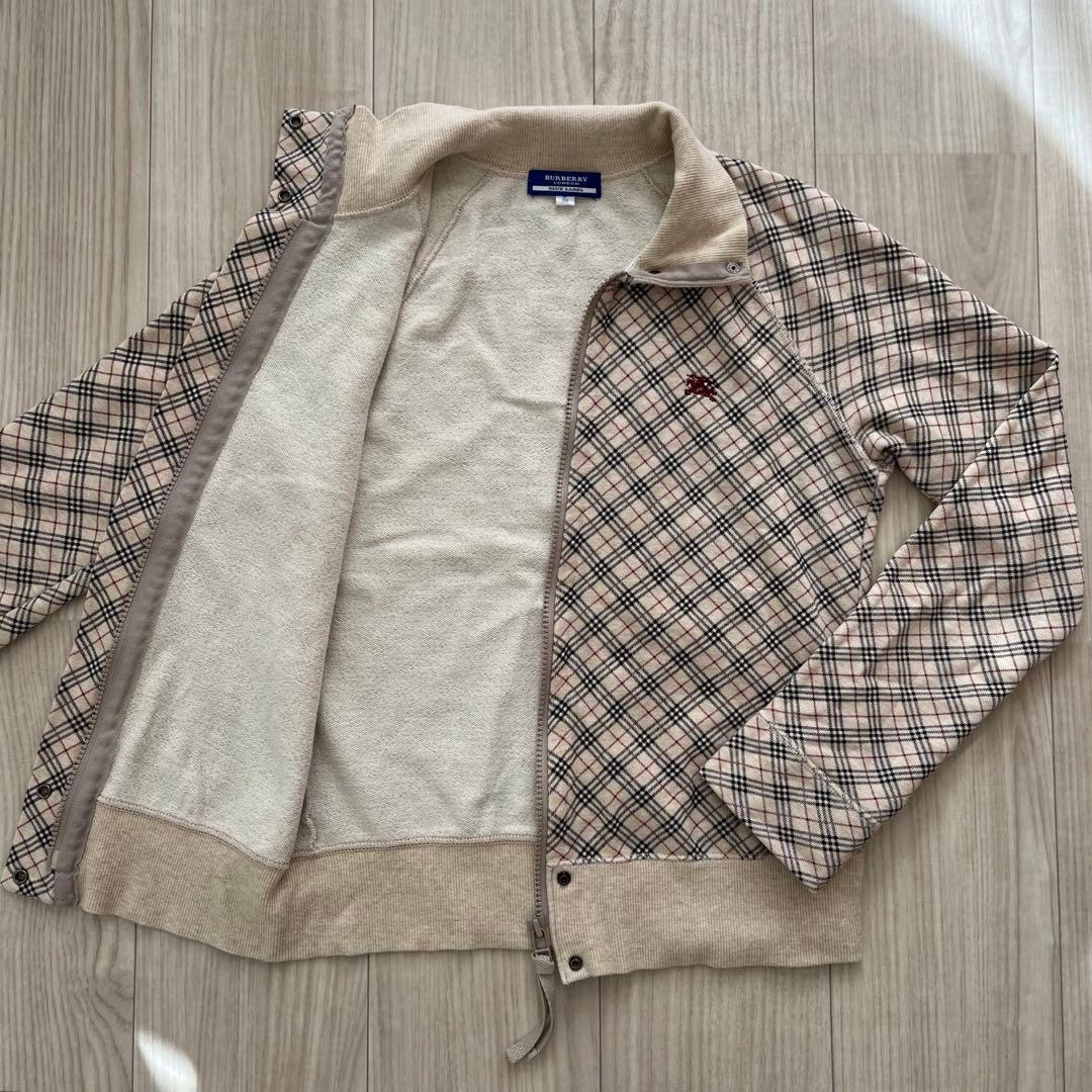 BURBERRY ブルーレーベル ノバチェック フルジップジャケット y2k