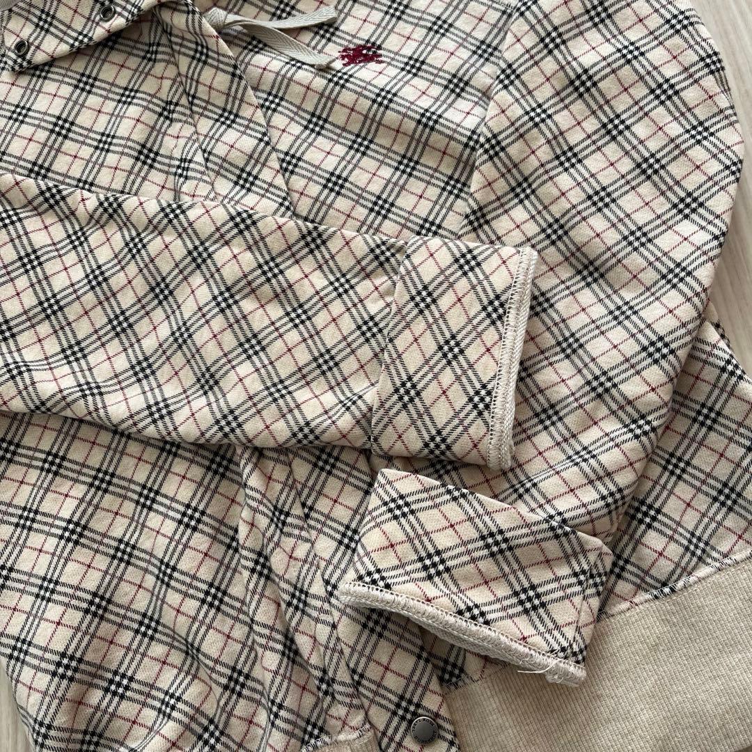 BURBERRY ブルーレーベル ノバチェック フルジップジャケット y2k