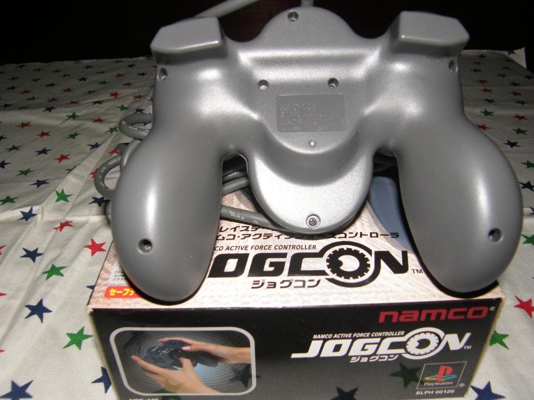 namcoプレイステーション用ジョグコン動作品の出品です。