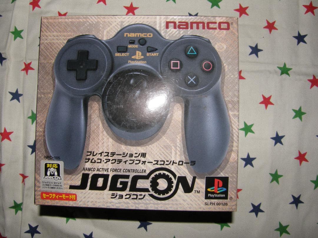 namcoプレイステーション用ジョグコン動作品の出品です。