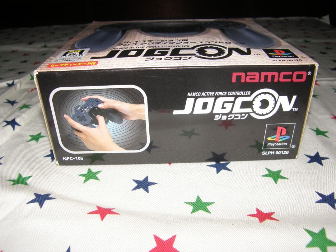 namcoプレイステーション用ジョグコン動作品の出品です。