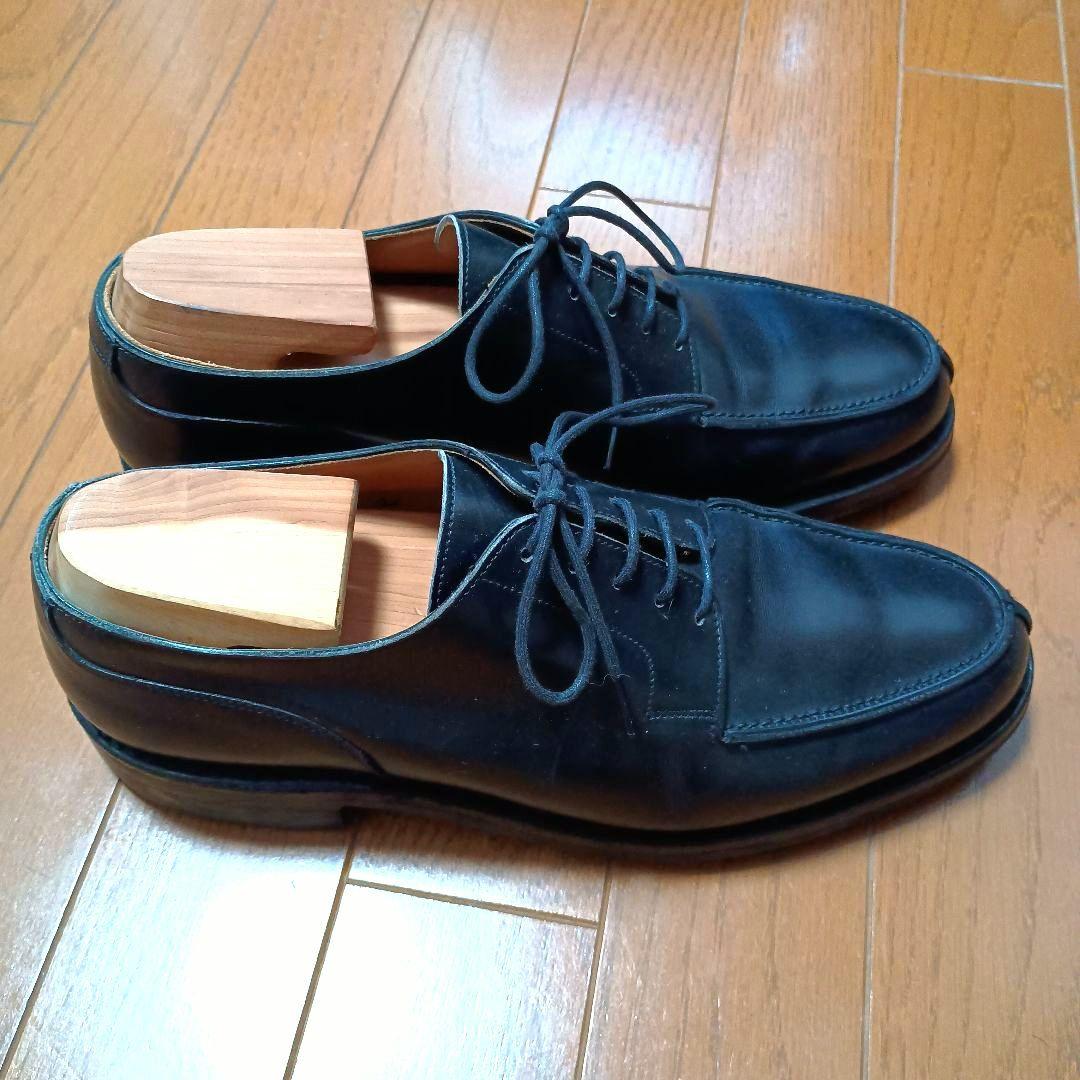 クロケット＆ジョーンズ モールトン ブラック Uチップ