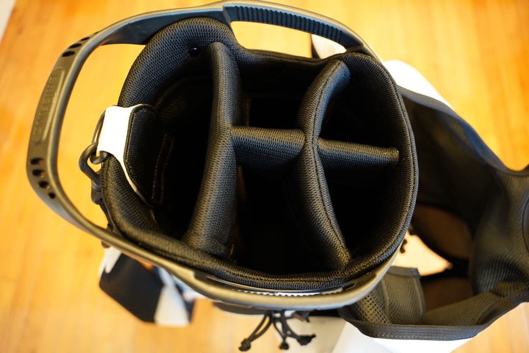 BRIEFING ブリーフィング キャディバッグ ホワイト　CR-02