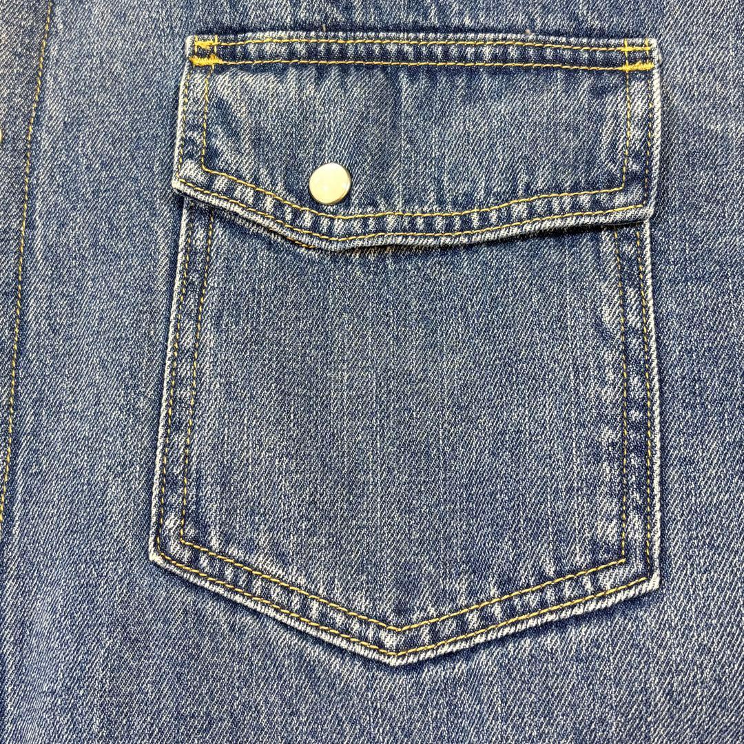 Spick and Span 5 1/2 中綿入りデニムコート ウエスタン F