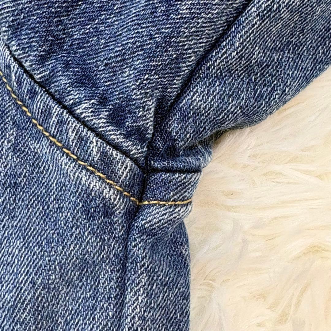 Spick and Span 5 1/2 中綿入りデニムコート ウエスタン F