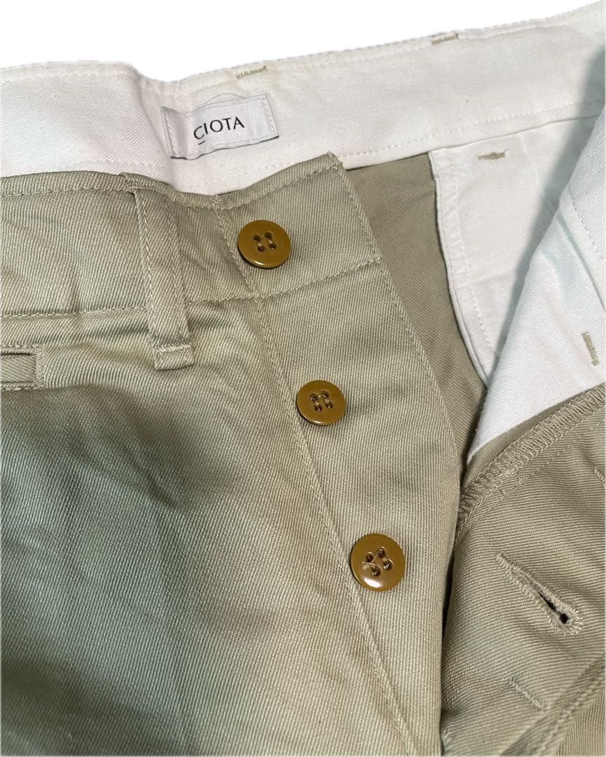 CIOTA Weapon Chino Cloth Pants ベージュ サイズ5