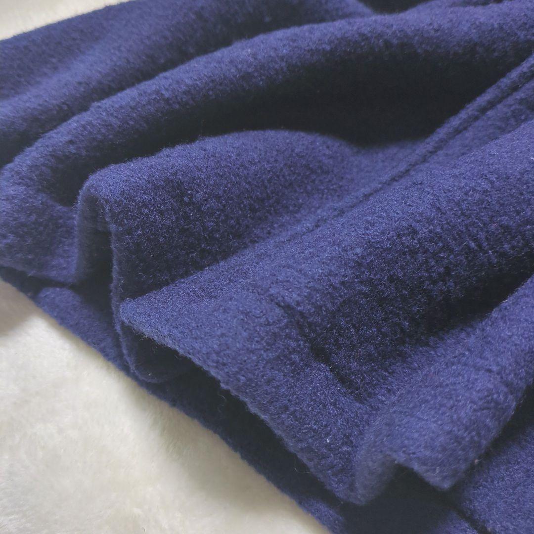 DANTON　ウールモッサ ブークレ シングルロングコート アウター　レディース