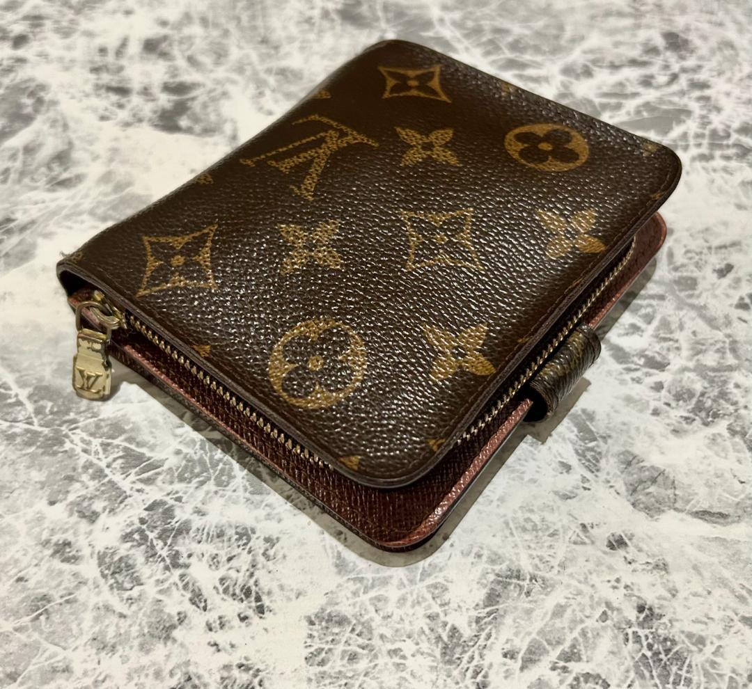LOUIS VUITTON コンパクトジップ モノグラム ルイヴィトン