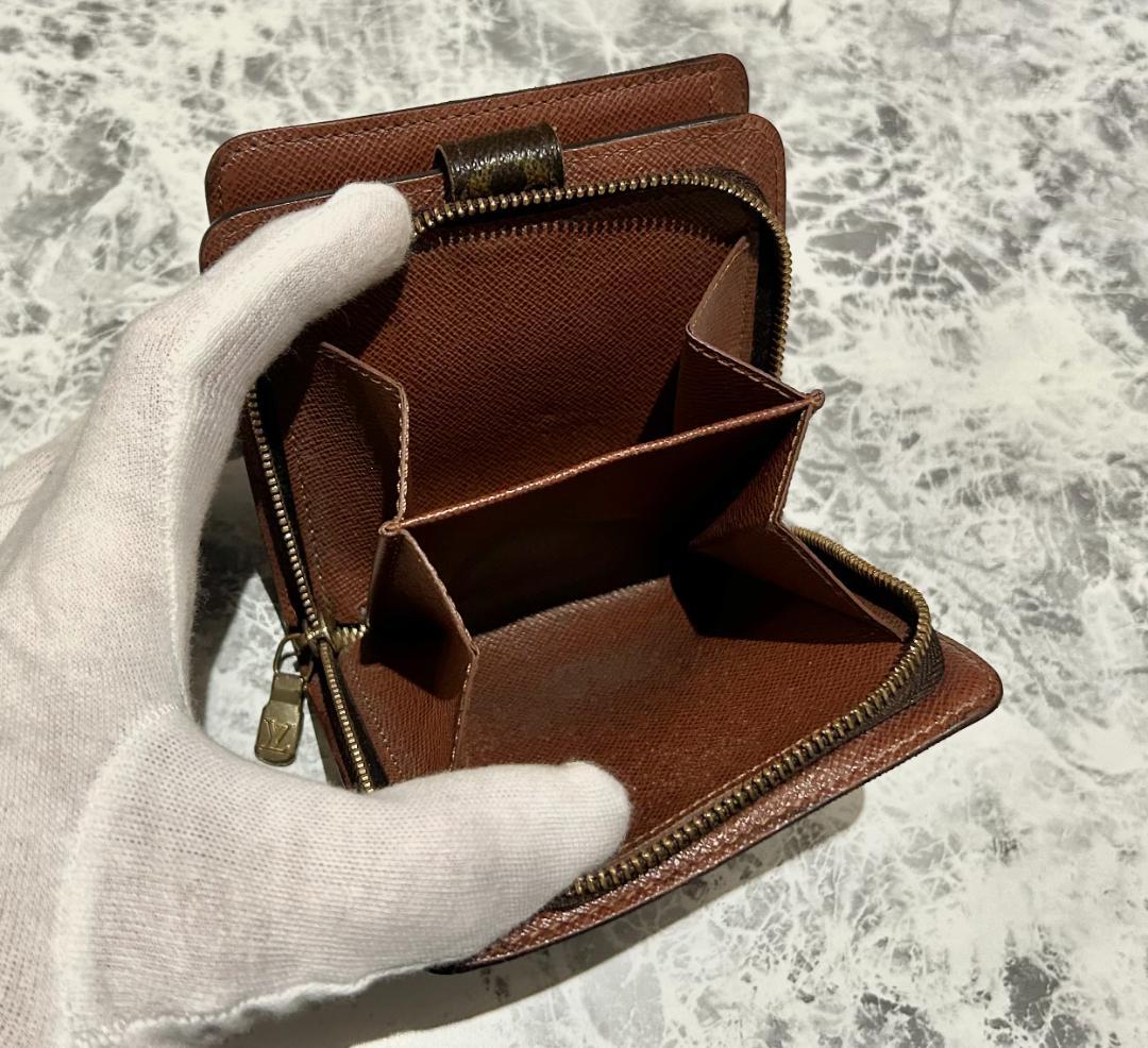 LOUIS VUITTON コンパクトジップ モノグラム ルイヴィトン