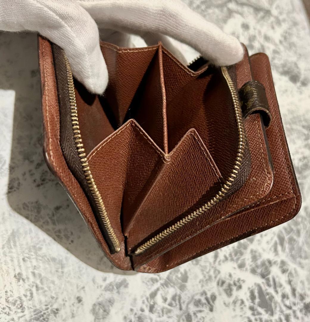 LOUIS VUITTON コンパクトジップ モノグラム ルイヴィトン