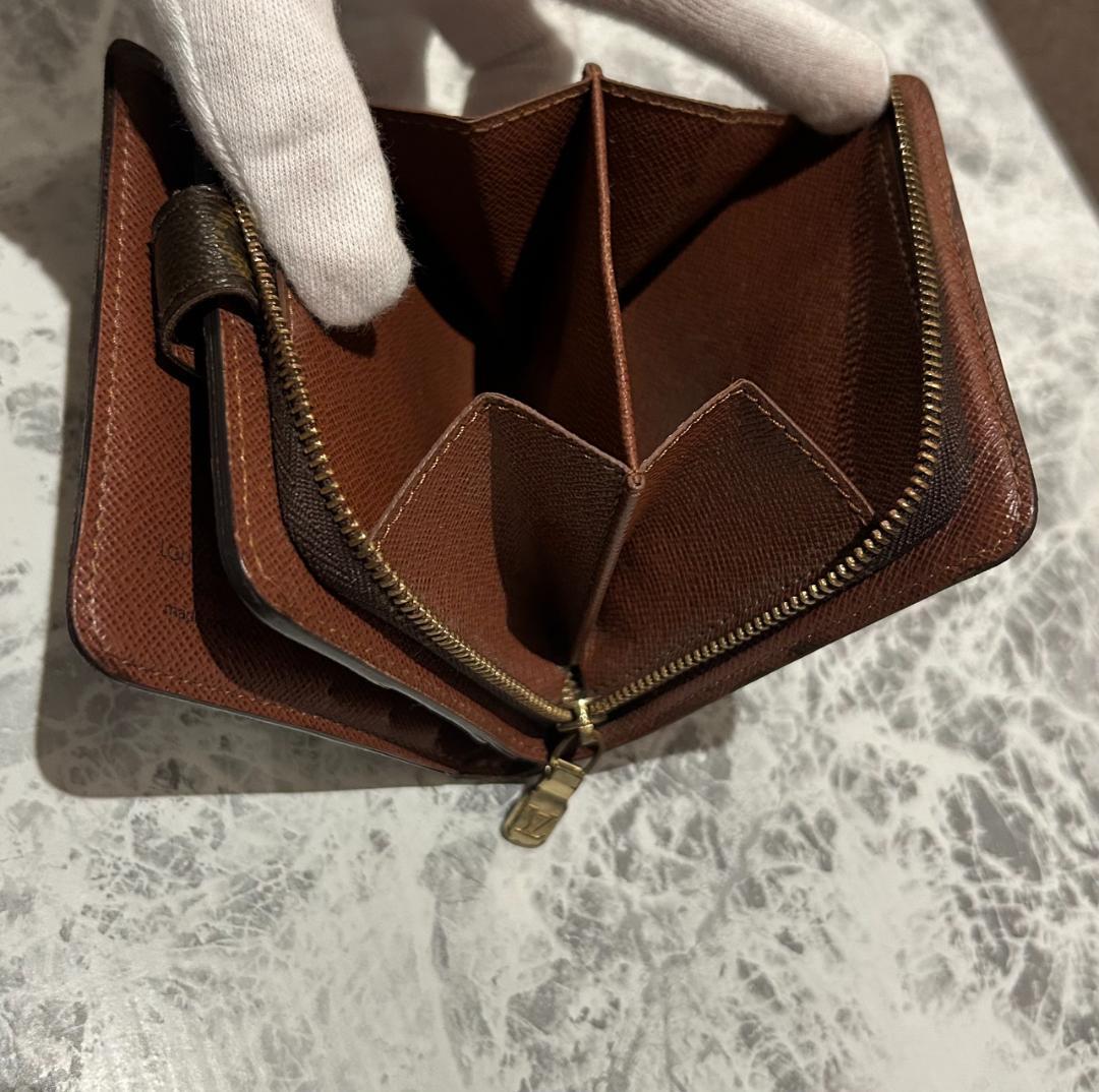 LOUIS VUITTON コンパクトジップ モノグラム ルイヴィトン