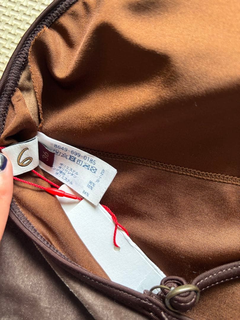 ユナイテッドアローズ6(ROKU)スイムウェア　brown