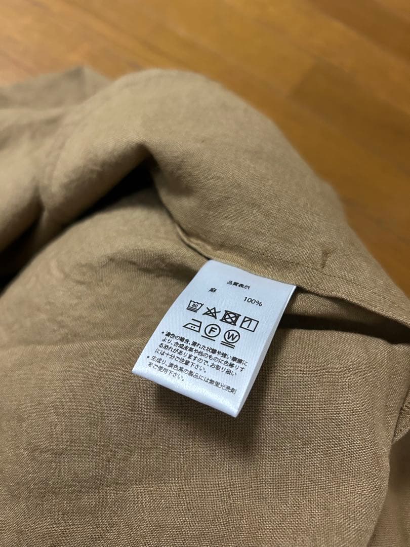 CHISHIROリネンローブ、羽織新品未使用