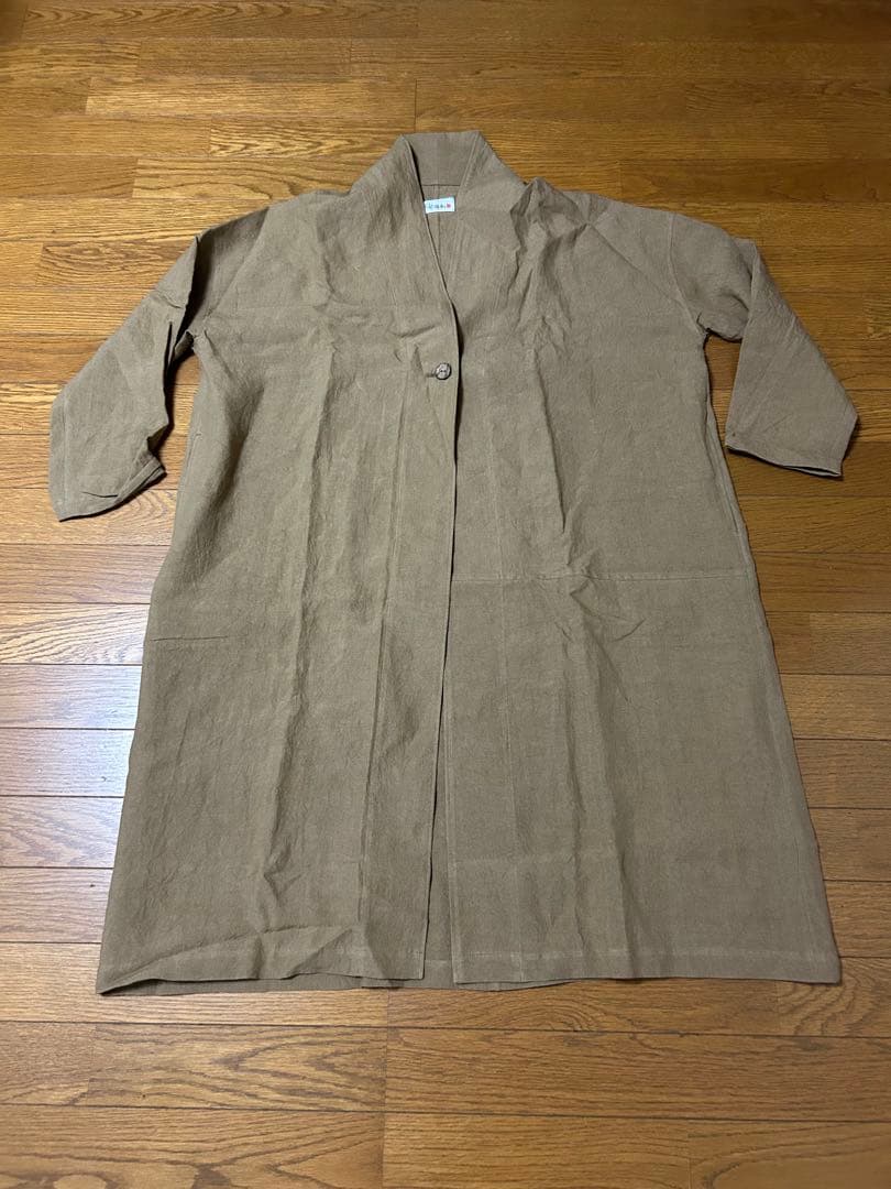 CHISHIROリネンローブ、羽織新品未使用