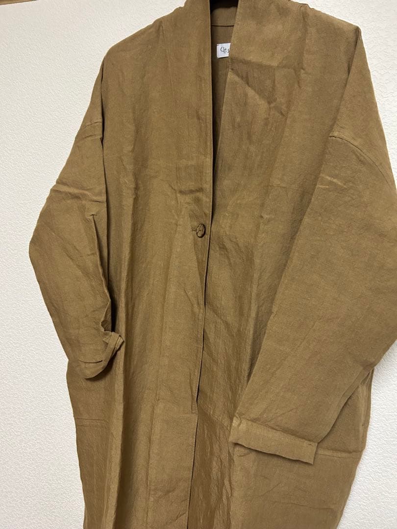 CHISHIROリネンローブ、羽織新品未使用