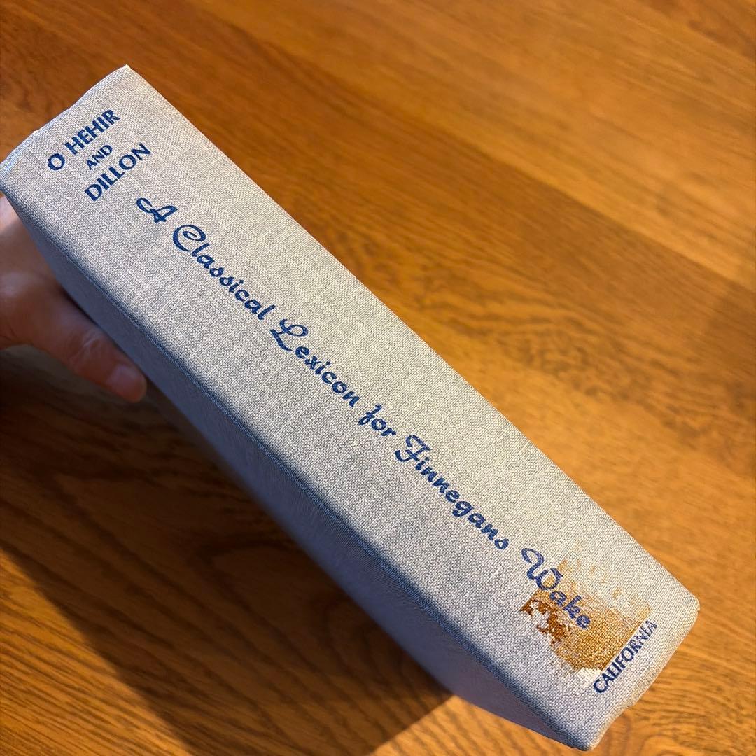 洋書 A Classical Lexicon for Finnegans Wake