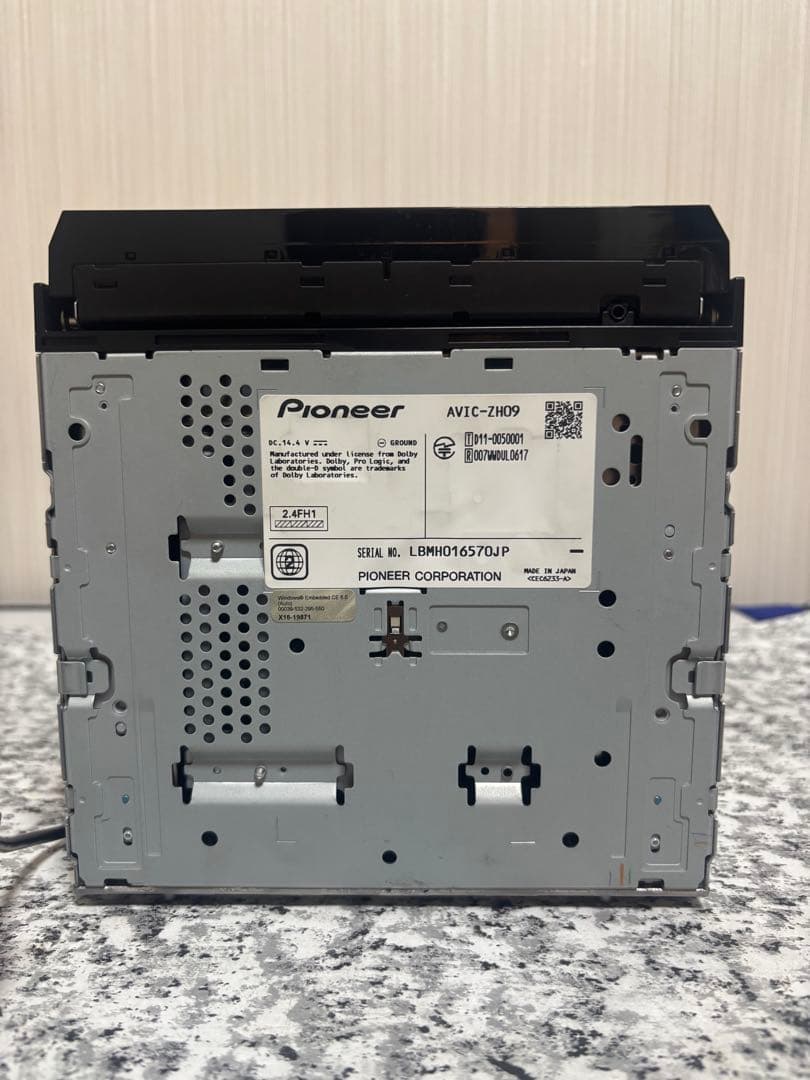 カロッツェリアAVIC-ZH09地図2013