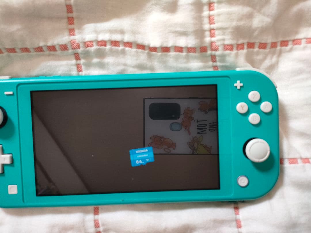 Nintendo SwitchLITE ターコイズ 本体&SDカードのみ！