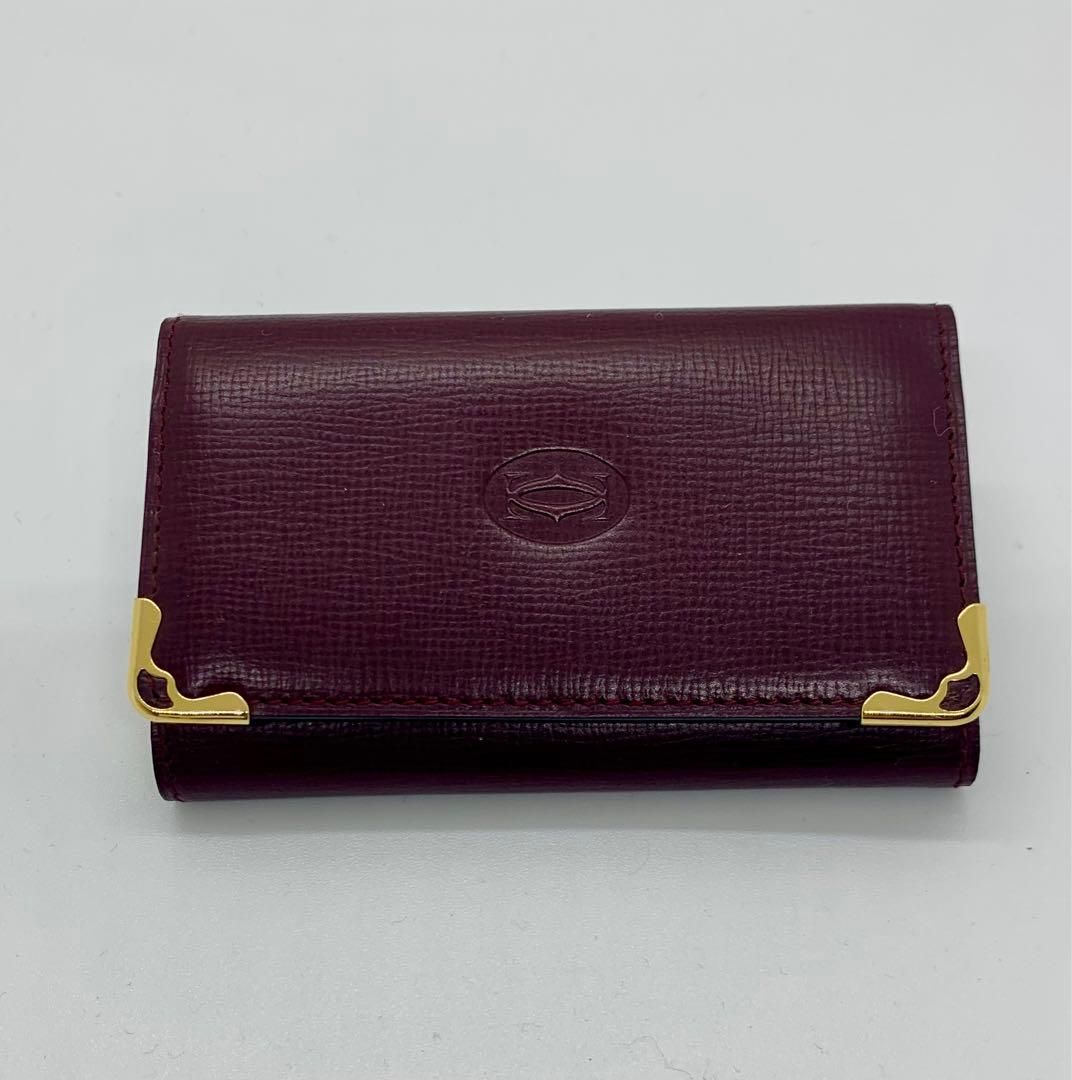 カルティエ　Cartier 6連 キーケース マスト ドゥ カルティエ