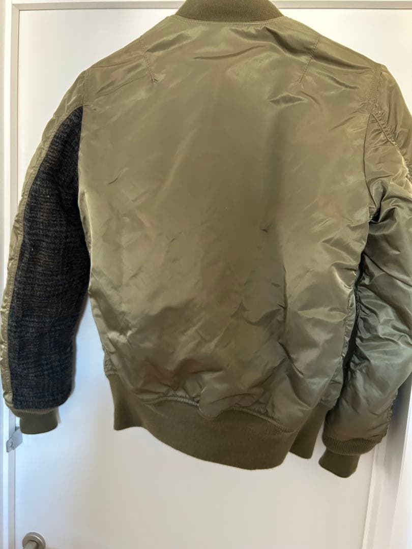 リ*メ様 GOOD ENOUGH ハリスツイード MA-1 M 藤原ヒロシ グッ