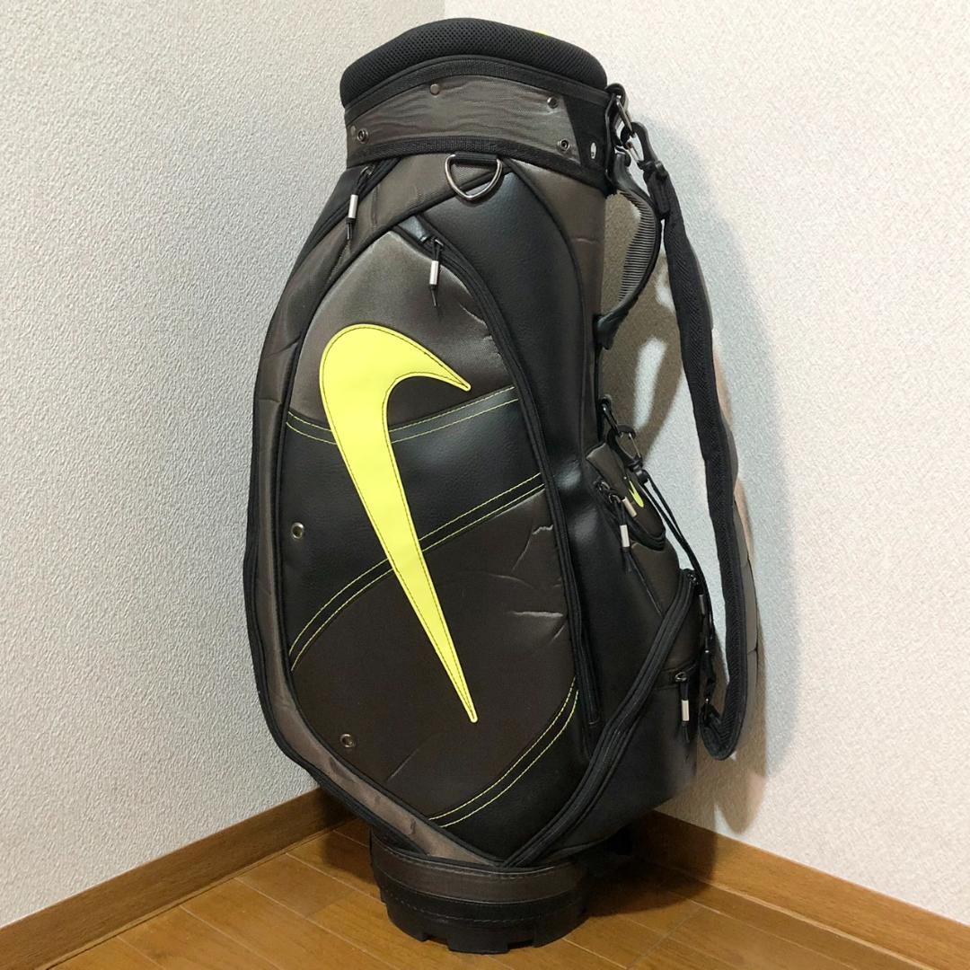 【希少・廃盤】 NIKE ナイキ ゴルフ キャディバッグ カート型 6分割