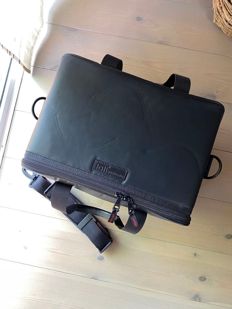 【未使用に近い】tati アートショコラ ワークボックス ネイルバッグ【レア】