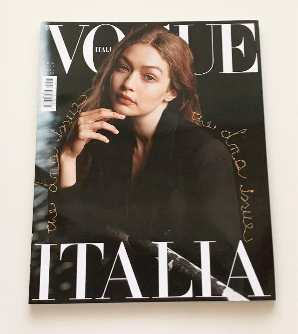 女性情報誌 Vogue Italia July 2019 Gigi Hadid