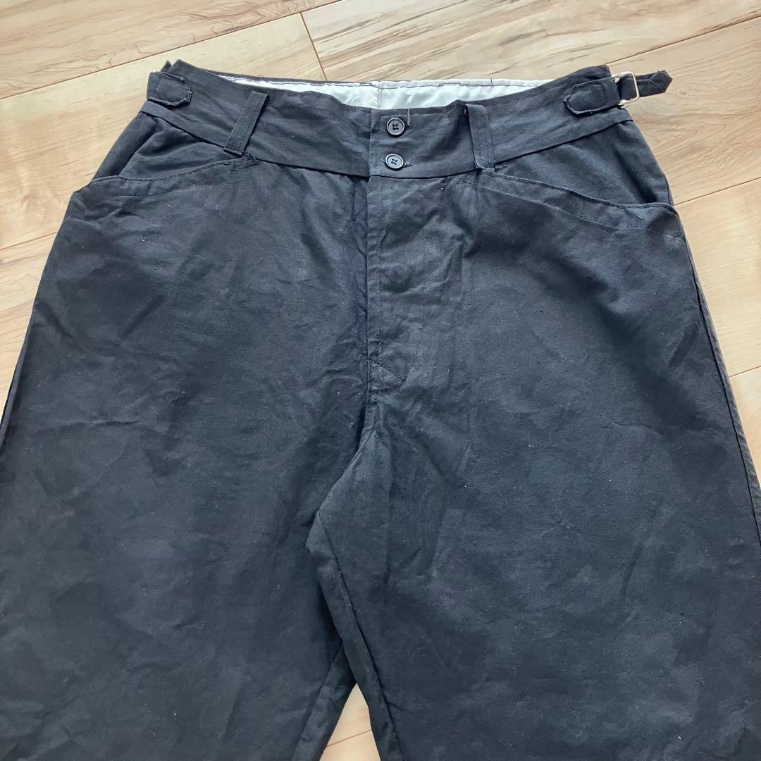 【希少 セットアップ】黒 フレンチチャイナ　チャイナシャツ