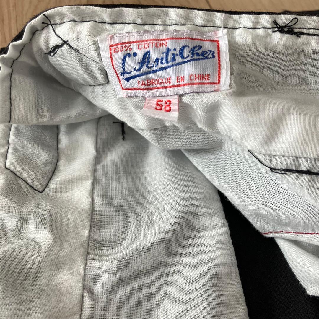 【希少 セットアップ】黒 フレンチチャイナ　チャイナシャツ