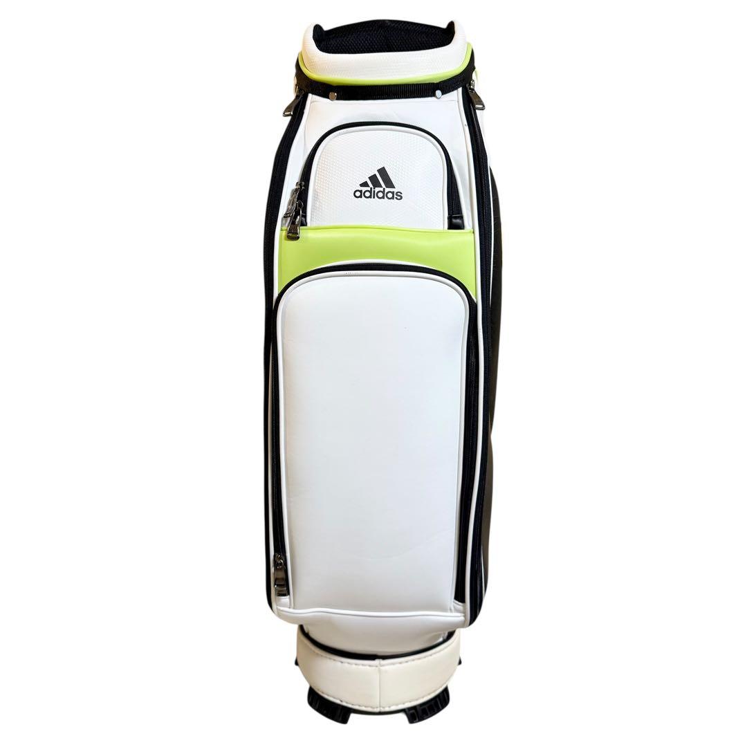 【人気モデル】adidas ゴルフ キャディバッグ 9.5型 HA3204