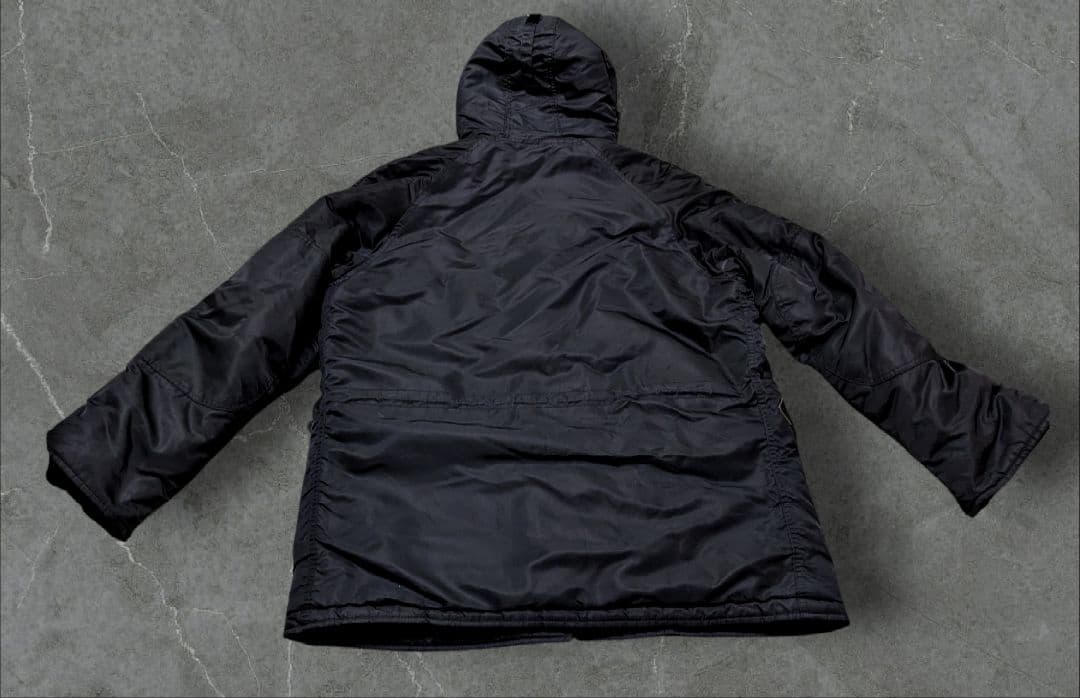 ALPHA アルファインダストリーズ N-3B フライトジャケット ブラック L