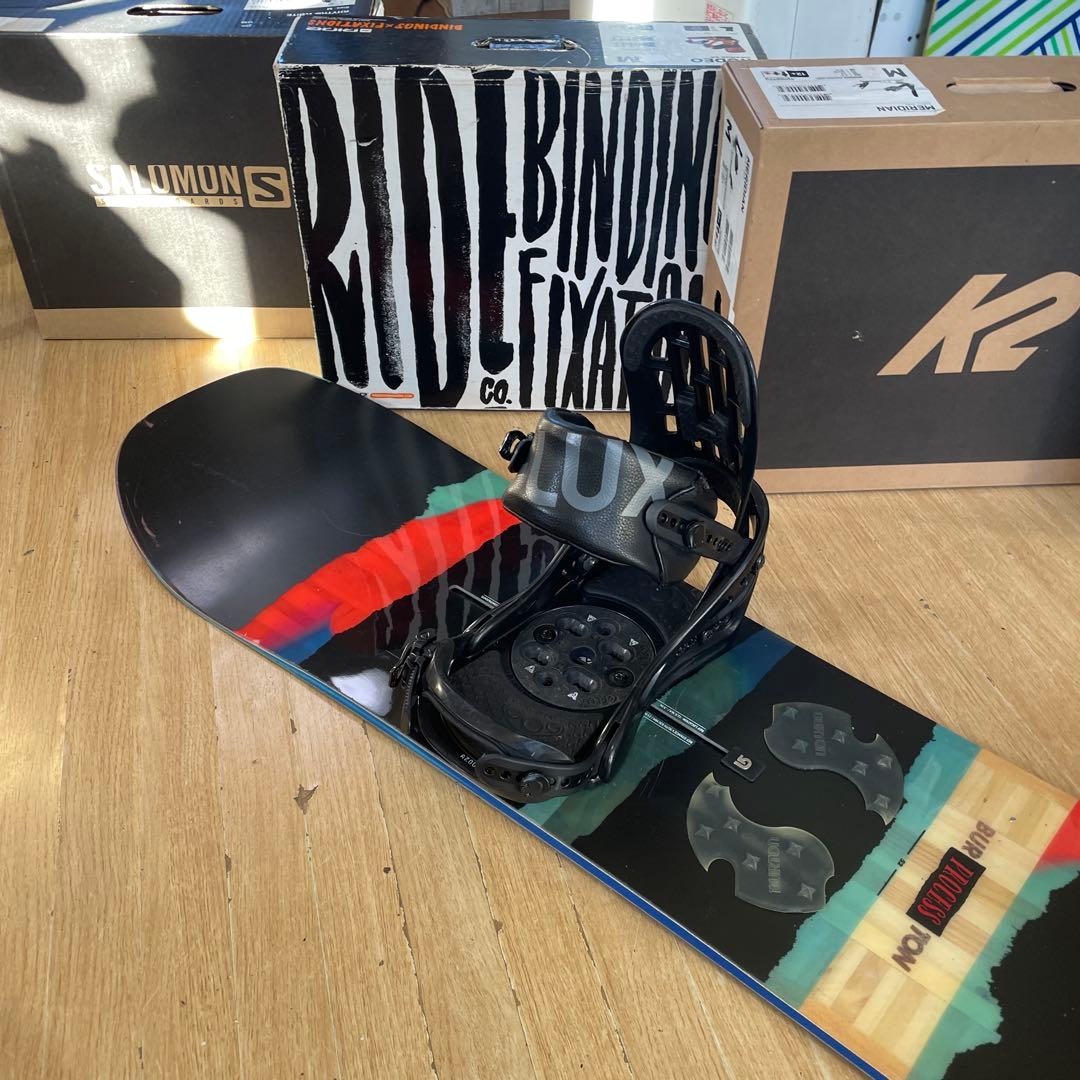 BURTON　バートン　プロスペックマクモリス愛用スノーボード　バインディング付