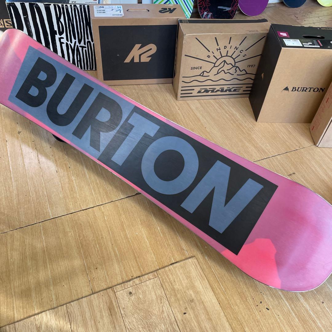 BURTON　バートン　プロスペックマクモリス愛用スノーボード　バインディング付