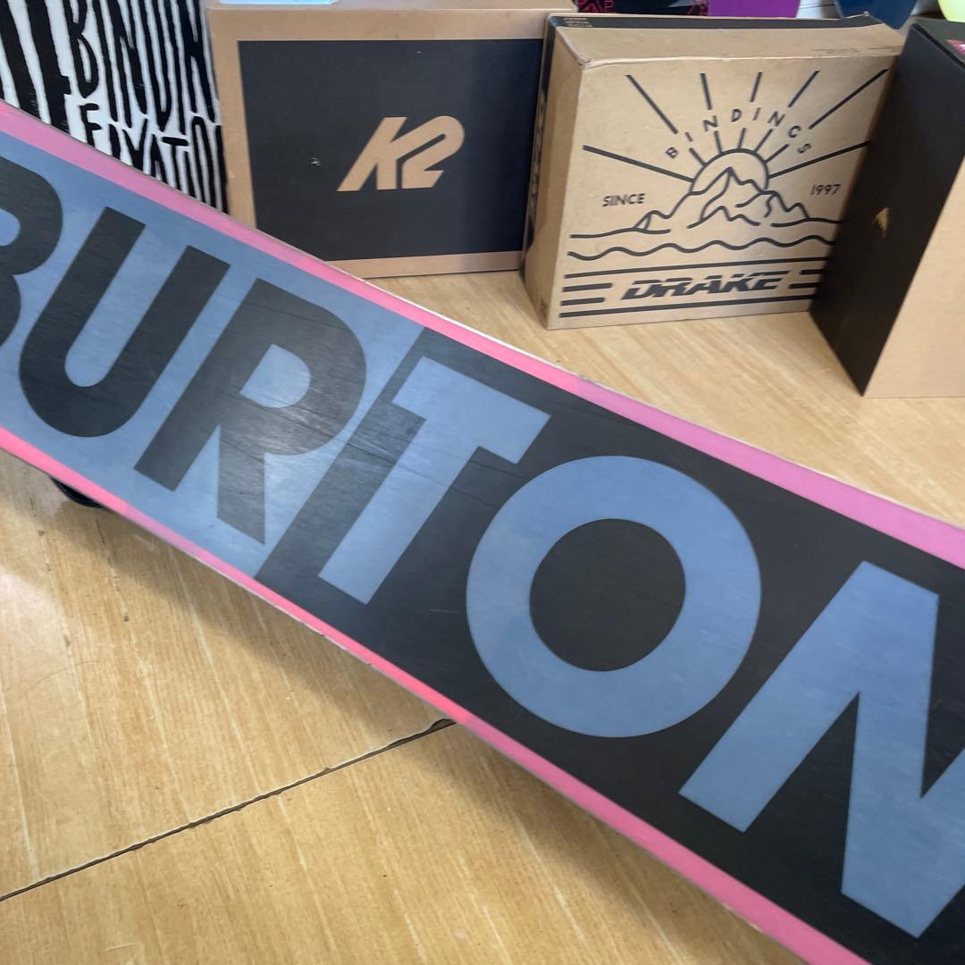 BURTON　バートン　プロスペックマクモリス愛用スノーボード　バインディング付
