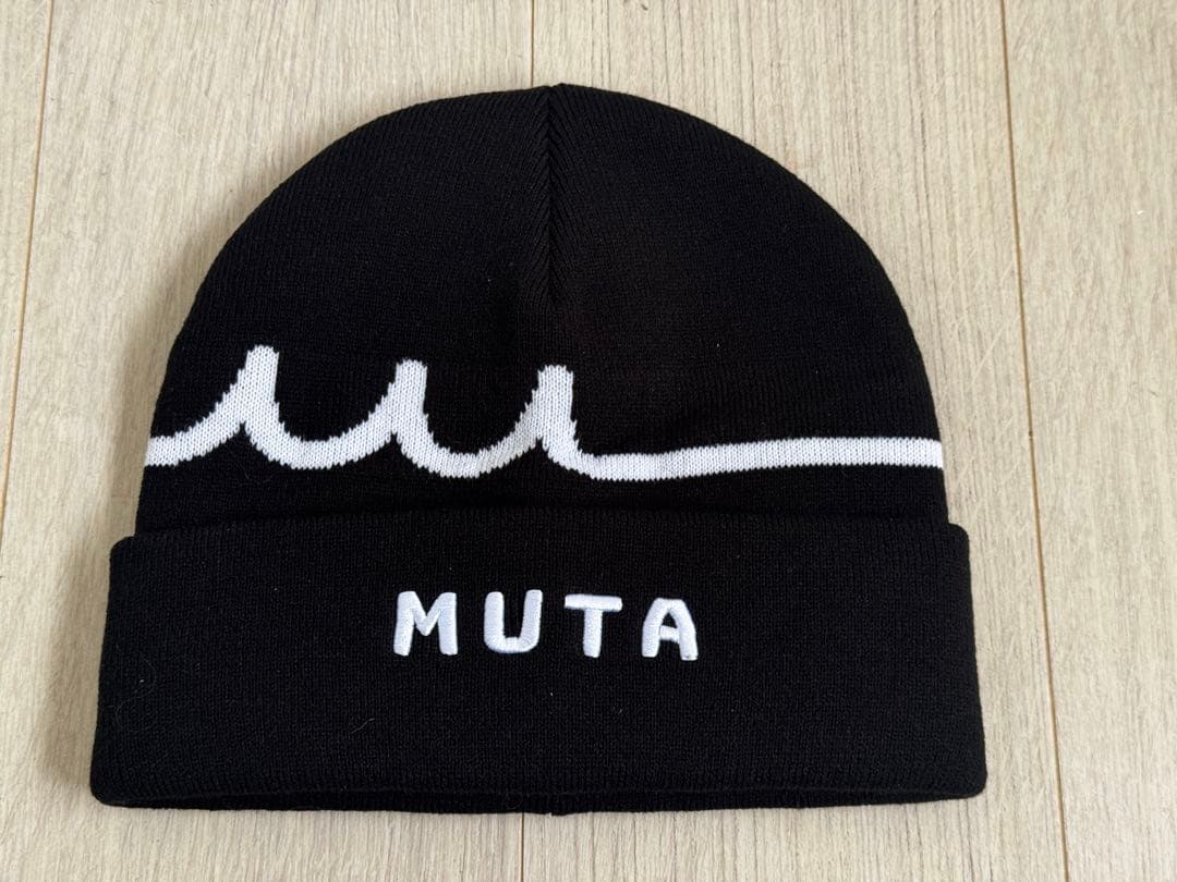 muta MARINE GOLF　ジャガードロゴ ニットキャップ 新品